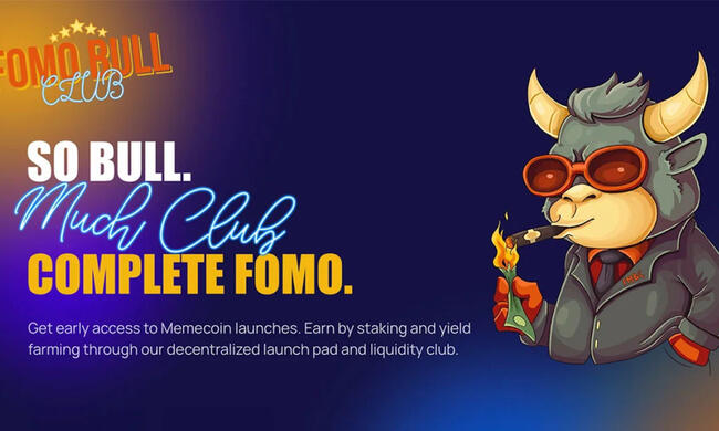 FOMO BULL CLUB: Revolutionerande Memecoin lanseras med en decentraliserad startplatta
