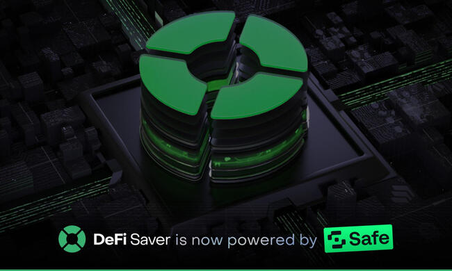 DeFi Saver는 Safe를 통합하여 DeFi 에 계정 trac 를 가져옵니다.