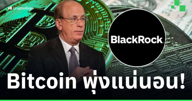 ซีอีโอ BlackRock ตะลึง! หลังกองทุน IBIT (spot Bitcoin ETF) เติบโตเร็วเกินคาด!