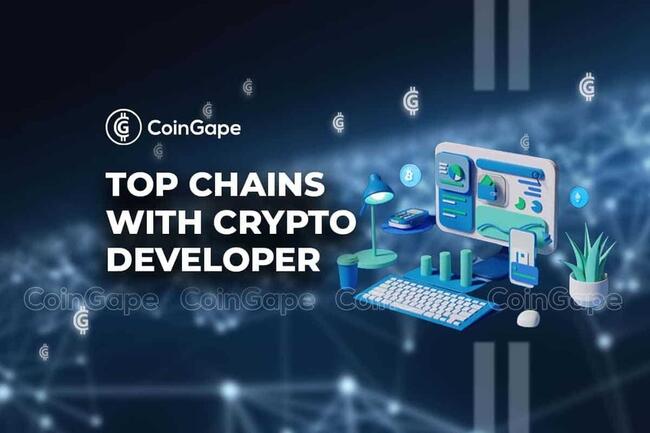 Top 7 Chains with Crypto Developer Activity
