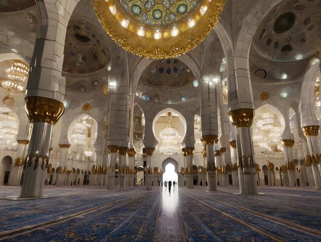 AI-robotar introducerades för att hjälpa pilgrimer i Meckas stora moské