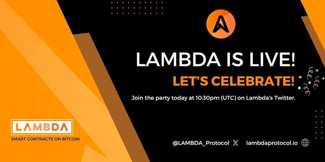 Lambda籌集180萬美金天使輪，為DeFi釋放比特幣流動性
