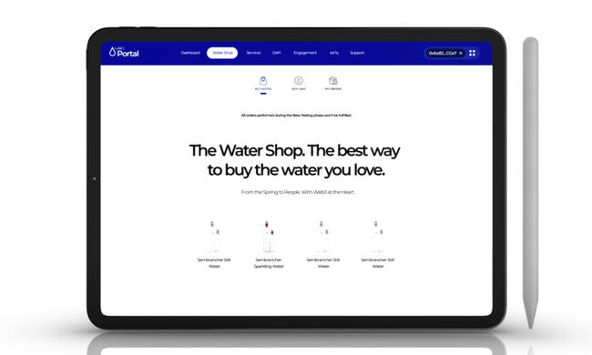 LAKE Unveils Water Shop Portal Trailer in Celebration of Paris Blockchain Week
