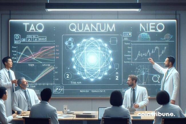 TAO, NEO et Quantum dominent le marché crypto ce jour !