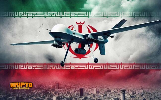 Irán megtámadta Izraelt, szakad a kriptopiac, minden vörös