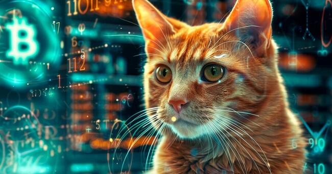 Memecoin da Solana ‘Bitcoin Cat’ dispara 1.200%