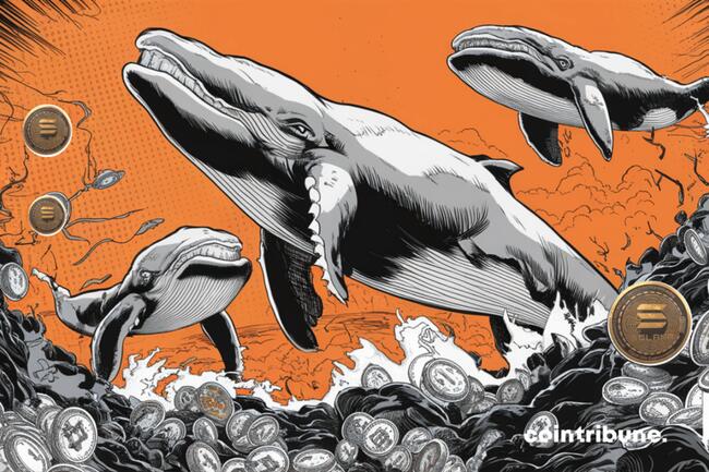 Crypto : Les baleines Solana prospèrent dans le chaos des memecoins – des millions $ accumulés