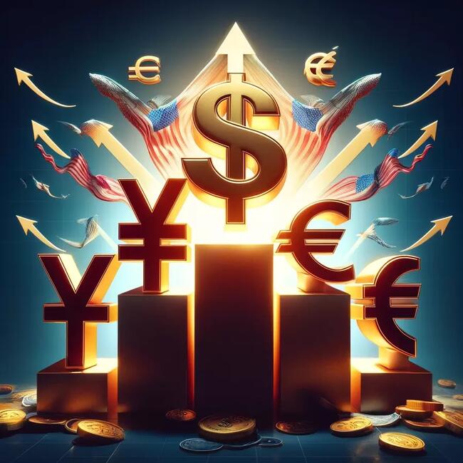 Le dollar revient au sommet : dépasse le yen, le yuan et la roupie