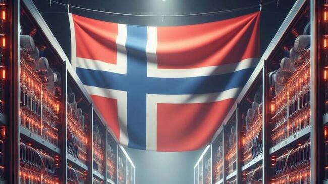 Норвегия нацелится на майнинг криптовалют через регулирование дата-центров