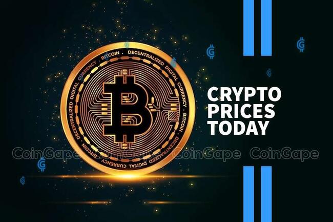 Crypto Prices Today April 17: Bitcoin At $64K, Ethereum Above $3100, SOL & XRP Recover