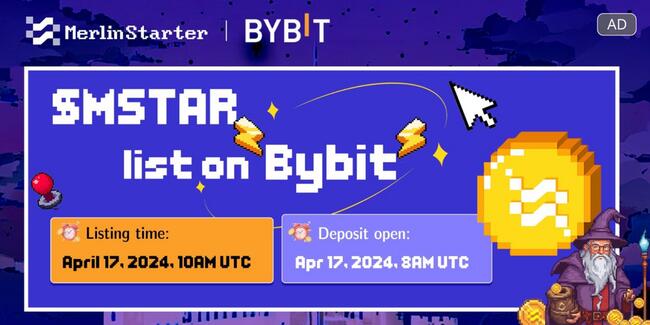 MerlinStarter平台幣》$MSTAR今晚同步上線 Bybit、Gate.io、MerlinSwap