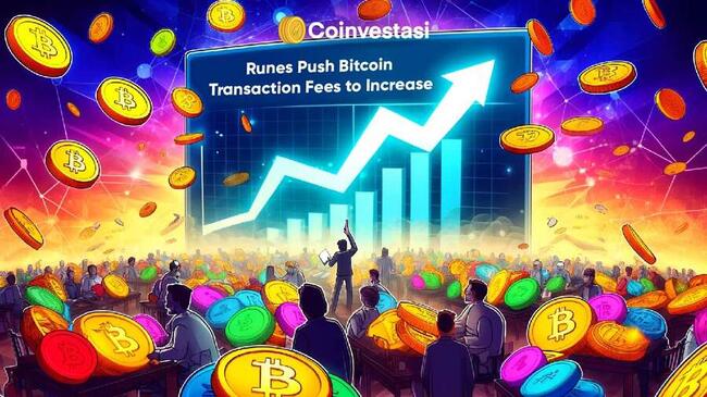 Runes Dorong  Biaya Transaksi Bitcoin Meningkat
