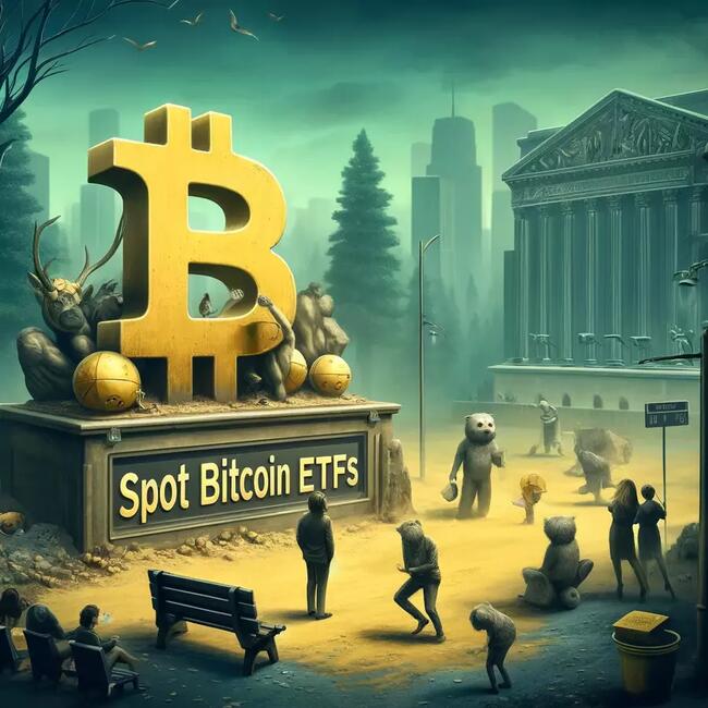 Ingen verkar bry sig om spot Bitcoin ETFs längre