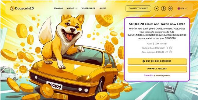 Dogecoin20 tăng hơn 100% sau khi ra mắt trên Uniswap