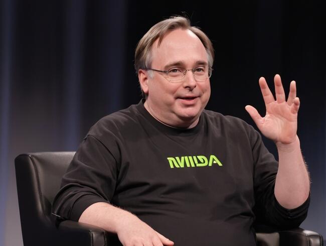 Линус Торвальдс обсуждает AI и Nvidia на саммите Open Source