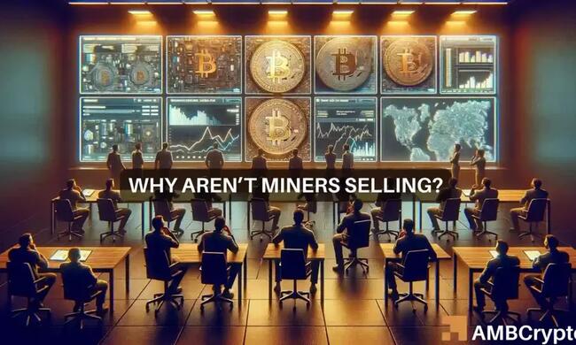 Bitcoin’s ‘different’ halving – Why miners aren’t selling their usual BTCs