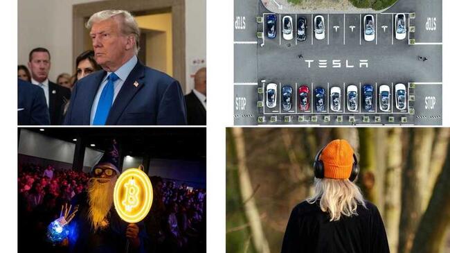 Tesla and Trump Media troubles, Bitcoin halving, noise-canceling headphones: The week's most popular stories