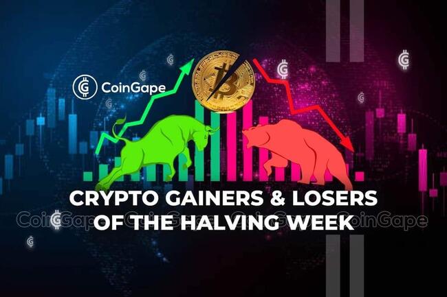 Crypto Gainers and Losers of the Halving Week