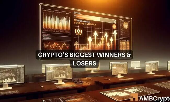 Ganadores y perdedores semanales del mercado de criptomonedas: BONK, SUI, STRK, TAO