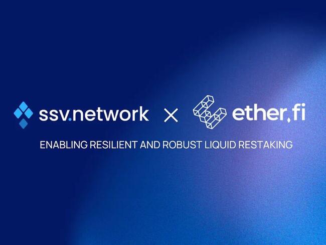 Ether.fi 整合 SSV 以提升協議資產安全性