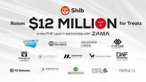 Blockchain FHE Shiba Inu Memperoleh Peningkatan US$12 Juta dalam Putaran Modal Ventura