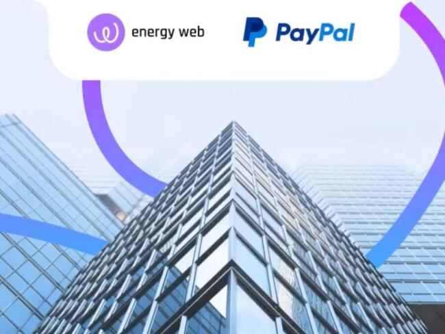 PayPal 與 Energy Web 合作推出綠色能源挖礦獎勵計畫