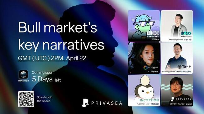 Twitter Space 视频回顾| Privasea X Space 圆桌1：Bull market's key narratives