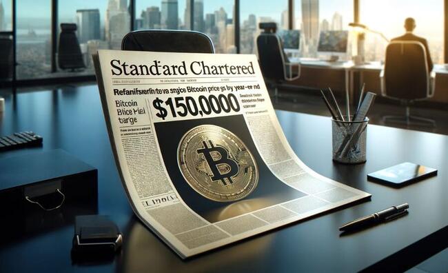 Standard Chartered ย้ำชัด ราคา Bitcoin พุ่งแตะ 150,000 ดอลลาร์แน่ในปลายปีนี้