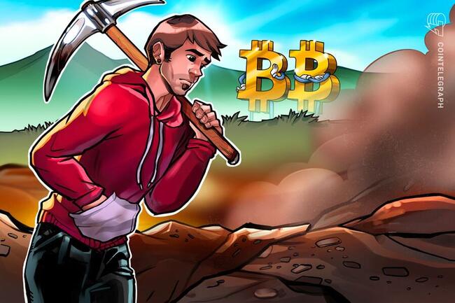 Bitcoin miner profits get squeezed as hash price drops to lowest since October 2023