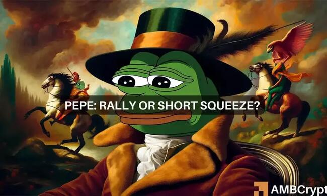 Will PEPE Coin’s 70% surge trigger a short squeeze?