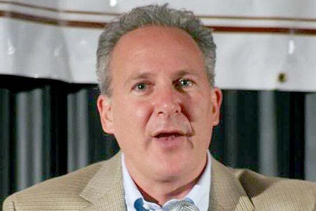 Peter Schiff Warns Bitcoin Hodlers: 'It's A Long Way Down' If King Crypto Can't Hold $60K