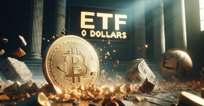 Bitcoin ETF ของ BlackRock ไร้เงินไหลเข้ารายวันเป็นครั้งแรก “เงินลงทุนเป็น $0” ในวันที่ 24 เม.ย.