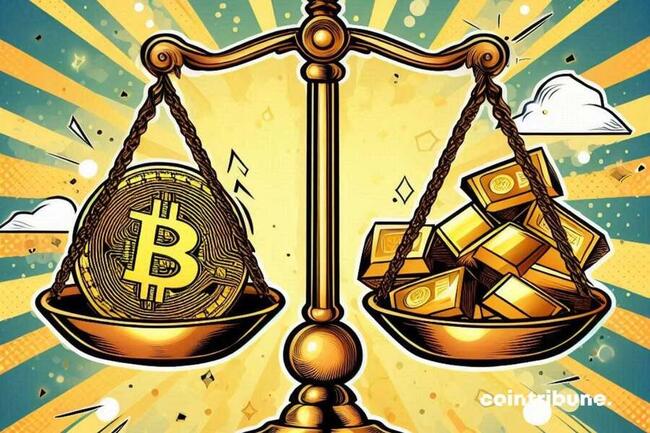 Bitcoin VS Or : la crypto prend le dessus avec une inflation minimisée !