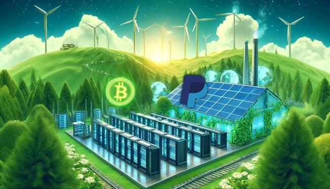 PayPal recompensará a mineros de Bitcoin por uso de energía verde