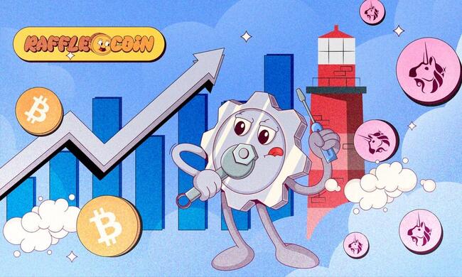 A Raffle Coin első előértékesítési szakasza vonzza az Uniswap és a BTC befektetőit – 50-szeres hozamra számítanak
