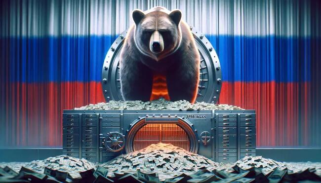 러시아, JPMorgan으로부터 4억 달러 이상 압수 예정