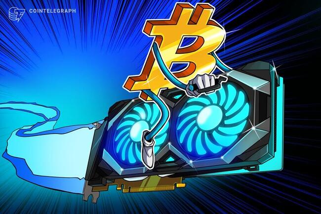 Bitcoin miner Marathon increases 2024 hash rate target to 50 EH/s