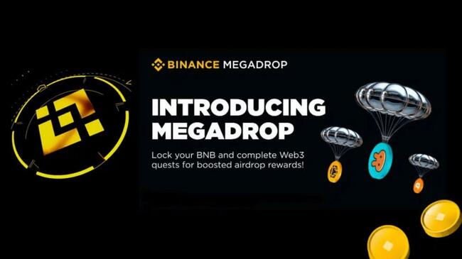 Binance Megadrop: airdrop farmoló szolgáltatás indul a legnagyobb kripto tőzsdén