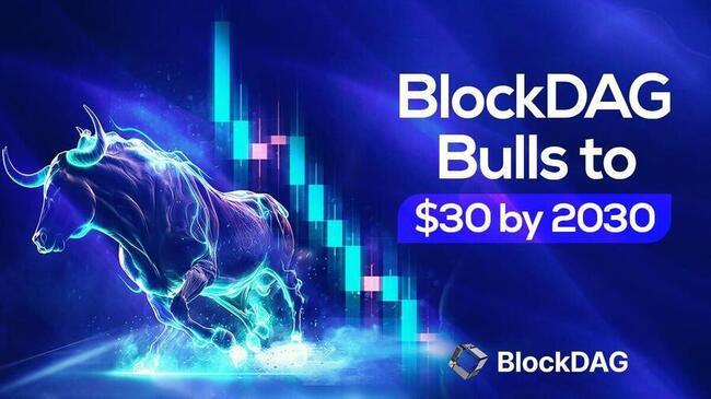 Next Bull Run Crypto: BlockDAG’s Emergence as a Kaspa Alternative with a Moonshot Vision and $30 Price Target by 2030 Outpaces Dogecoin