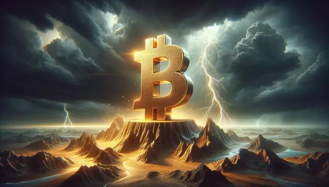 Bitcoin defi allen Widrigkeiten und hält trotz harter Razzien über 64.000 US-Dollar