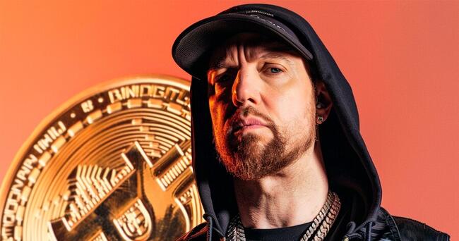 Eminem fará campanha para exchange de criptomoedas nas finais da NBA