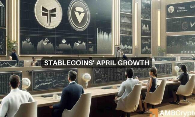 Stablecoins’ $158B high in April: Here’s how USDT, USDC played a part