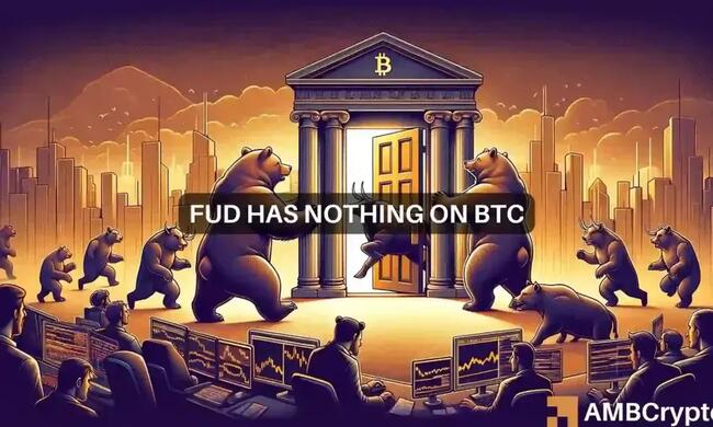 Bitcoin – Dump the FUD as BTC’s price is still on course for $85,000!
