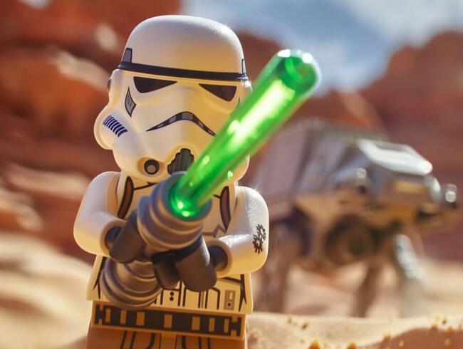 LEGO Fortnite تستعد للعبة Epic Star Wars Crossover
