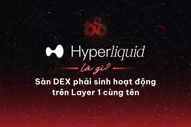 Hyperliquid là gì? Sàn DEX phái sinh hoạt động trên Layer 1 cùng tên
