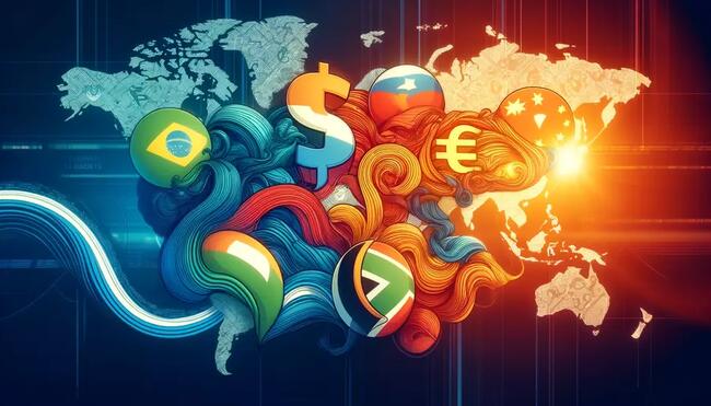 BRICS gör en handelstransaktion på 260 miljarder dollar med lokala valutor