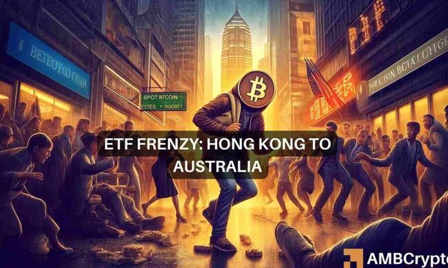After Hong Kong Bitcoin ETF, Australia joins the party: Will BTC rise again?