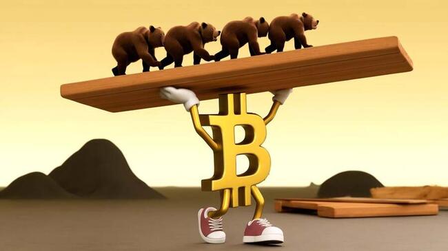 Технический анализ биткоина: Постоянные медвежьи тенденции мешают восстановлению BTC
