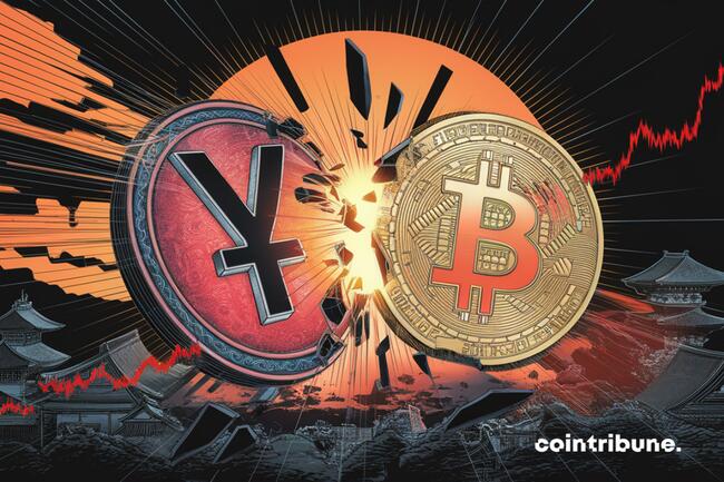 Le Yen s’écroule face au Bitcoin