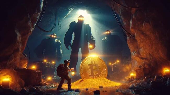 En un mar de gigantes de la minería, un minero solitario encuentra oro digital al hallar el bloque 841,286 de Bitcoin